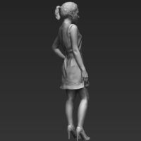 Shakira 3D printing ready stl obj - Thumbnail 2