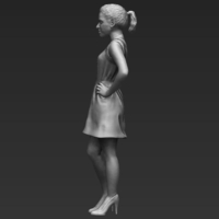 Shakira 3D printing ready stl obj - Thumbnail 6