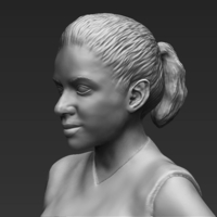 Shakira 3D printing ready stl obj - Thumbnail 10