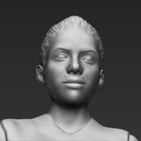 Shakira 3D printing ready stl obj - Thumbnail 11