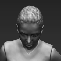 Shakira 3D printing ready stl obj - Thumbnail 12