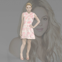 Small Shakira ready for full color 3D printing 3D Printing 229795