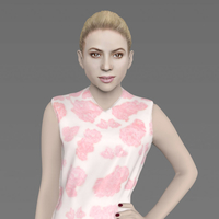 Shakira ready for full color 3D printing - Thumbnail 2