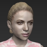 Shakira ready for full color 3D printing - Thumbnail 9