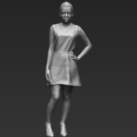 Shakira ready for full color 3D printing - Thumbnail 10
