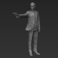 Al Pacino Michael Corleone Godfather 3D printing ready stl obj - Thumbnail 3