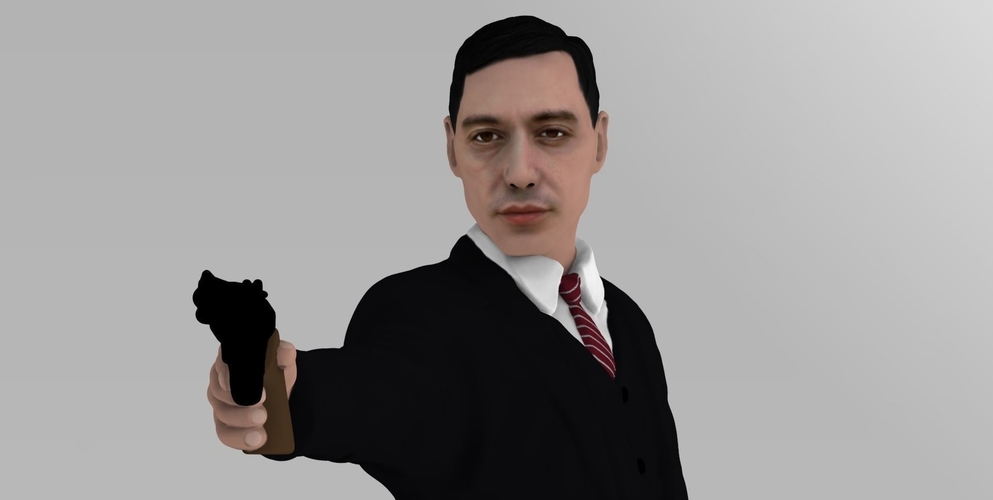 Al Pacino Michael Corleone Godfather for full color 3D printing 3D Print 229831