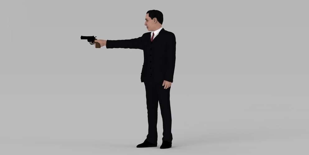 Al Pacino Michael Corleone Godfather for full color 3D printing 3D Print 229832