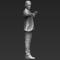 Al Pacino Michael Corleone Godfather for full color 3D printing - Thumbnail 15