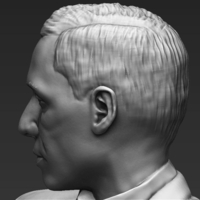 Al Pacino Michael Corleone Godfather for full color 3D printing - Thumbnail 17