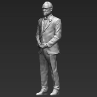 Marlon Brando Vito Corleone Godfather full color 3D printing - Thumbnail 13