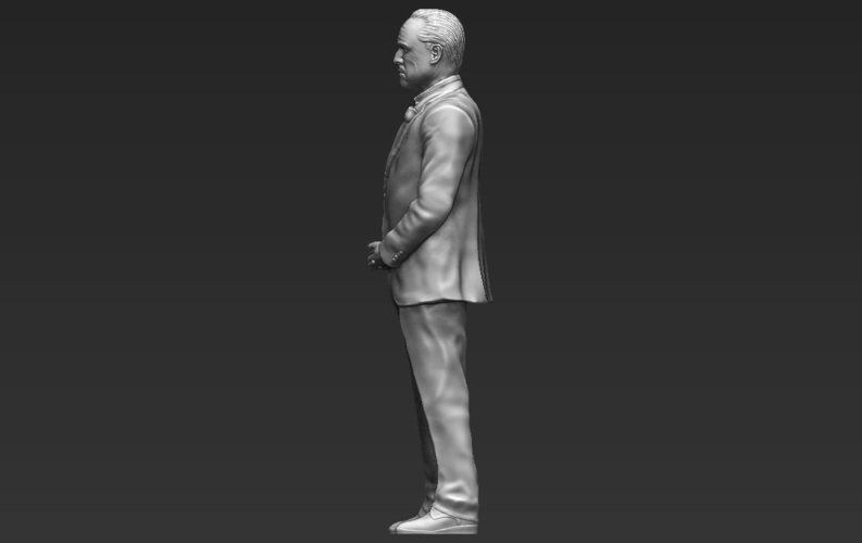 Marlon Brando Vito Corleone Godfather 3D printing ready stl obj 3D Print 229871