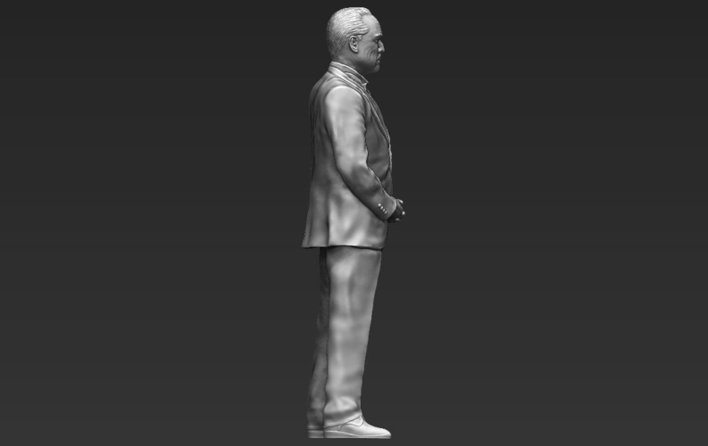 Marlon Brando Vito Corleone Godfather 3D printing ready stl obj 3D Print 229873