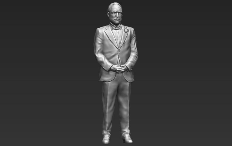 Marlon Brando Vito Corleone Godfather 3D printing ready stl obj 3D Print 229875