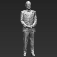 Marlon Brando Vito Corleone Godfather 3D printing ready stl obj - Thumbnail 8
