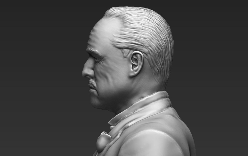 Marlon Brando Vito Corleone Godfather 3D printing ready stl obj 3D Print 229879