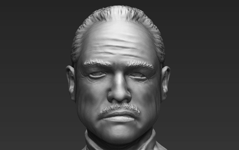 Marlon Brando Vito Corleone Godfather 3D printing ready stl obj 3D Print 229881
