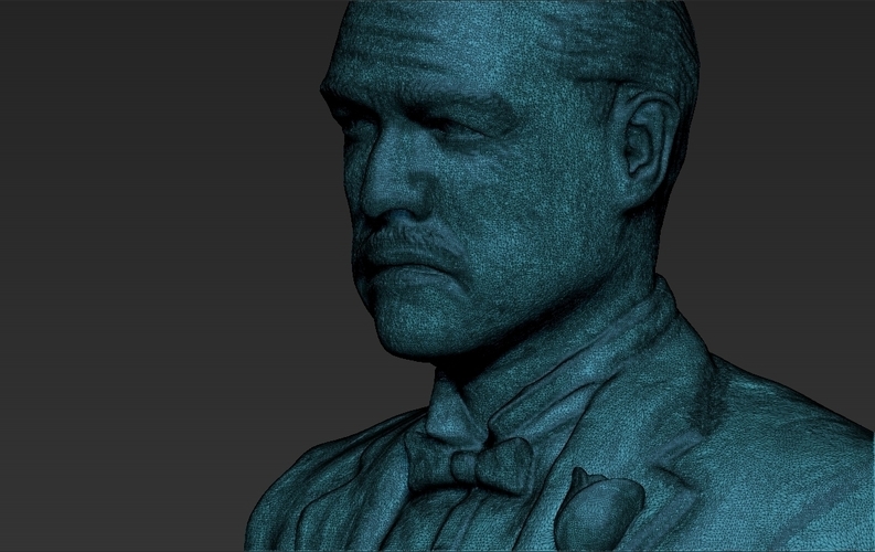 Marlon Brando Vito Corleone Godfather 3D printing ready stl obj 3D Print 229883