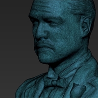 Marlon Brando Vito Corleone Godfather 3D printing ready stl obj - Thumbnail 16