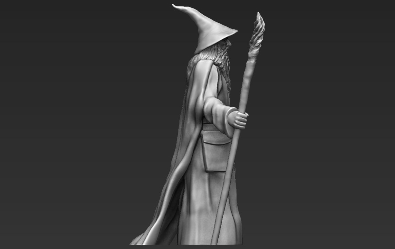 Gandalf the Lord of the Rings Hobbit 3D printing ready stl obj 3D Print 229904