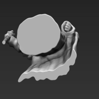 Gandalf the Lord of the Rings Hobbit 3D printing ready stl obj - Thumbnail 12