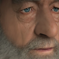 Gandalf the Lord of the Rings Hobbit full color 3D printing - Thumbnail 12