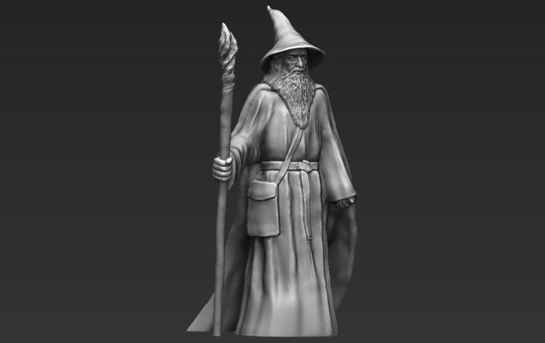 Gandalf the Lord of the Rings Hobbit full color 3D printing 3D Print 229930