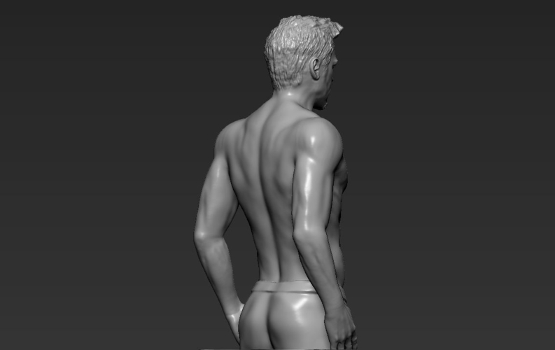 Tyler Durden Brad Pitt from Fight Club 3D printing ready 3D Print 229937