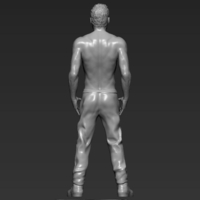 Tyler Durden Brad Pitt from Fight Club 3D printing ready - Thumbnail 8