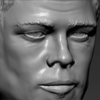 Tyler Durden Brad Pitt from Fight Club 3D printing ready - Thumbnail 15