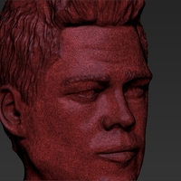 Tyler Durden Brad Pitt from Fight Club 3D printing ready - Thumbnail 16