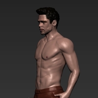 Tyler Durden Brad Pitt Fight Club for full color 3D printing - Thumbnail 2