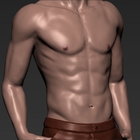 Tyler Durden Brad Pitt Fight Club for full color 3D printing - Thumbnail 9