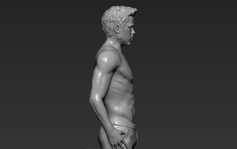 Tyler Durden Brad Pitt Fight Club for full color 3D printing 3D Print 229964