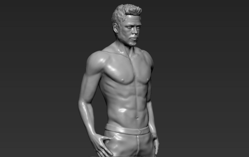 Tyler Durden Brad Pitt Fight Club for full color 3D printing 3D Print 229966