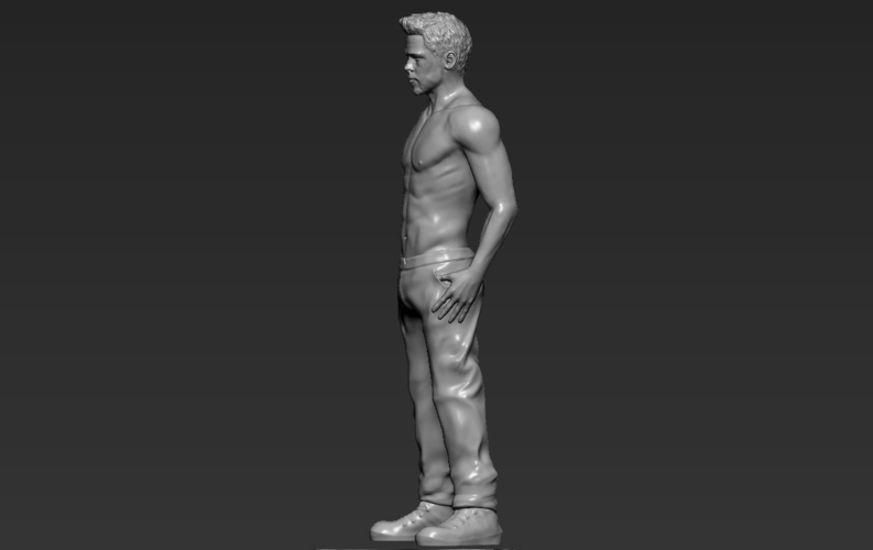 Tyler Durden Brad Pitt Fight Club for full color 3D printing 3D Print 229967
