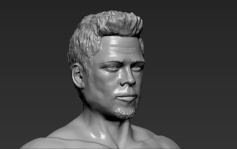 Tyler Durden Brad Pitt Fight Club for full color 3D printing 3D Print 229972