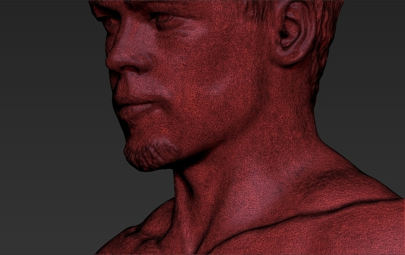 Tyler Durden Brad Pitt Fight Club for full color 3D printing 3D Print 229974