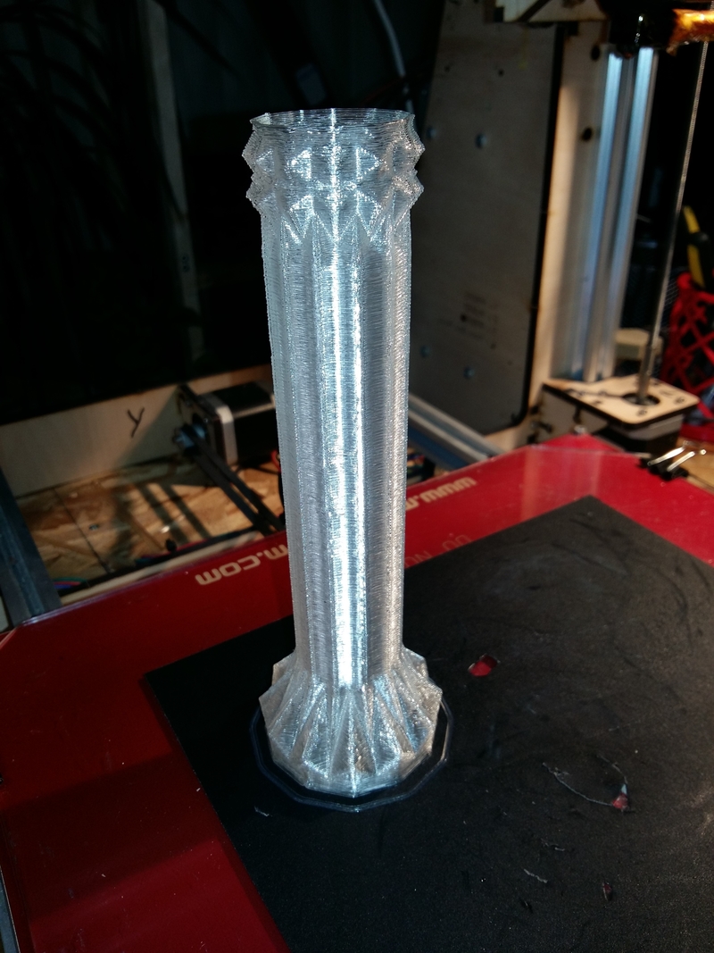 Art Deco Thorny Rose Vase