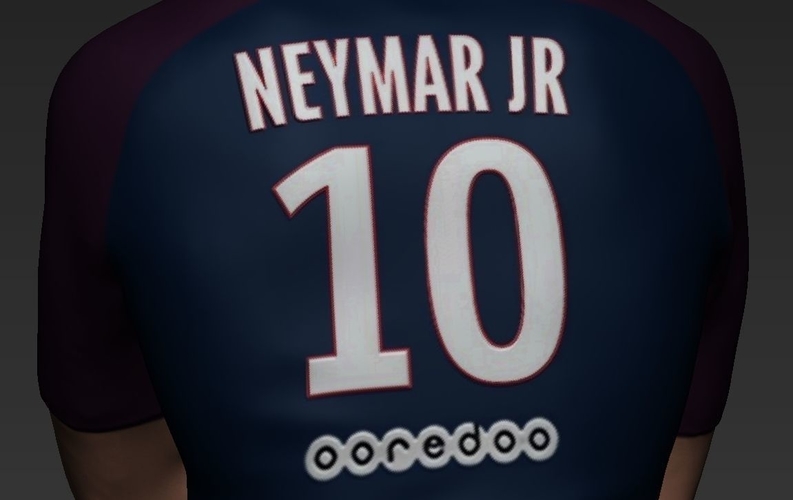 Neymar PSG ready for full color 3D printing 3D Print 230002