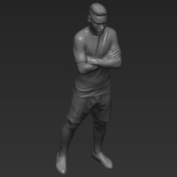 Neymar PSG ready for full color 3D printing - Thumbnail 18