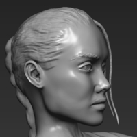 Lara Croft Tomb Raider 3D printing ready stl obj - Thumbnail 11