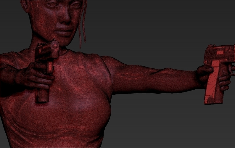 Lara Croft Tomb Raider 3D printing ready stl obj 3D Print 230031