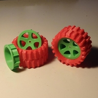 Sand/Snow Tires for 1/10-1/12 rc toys cars    - Thumbnail 2