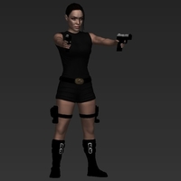 Neymar PSG ready for full color 3D printing - Thumbnail 4