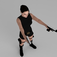 Neymar PSG ready for full color 3D printing - Thumbnail 8