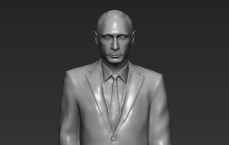 Vladimir Putin 3D printing ready stl obj 3D Print 230061