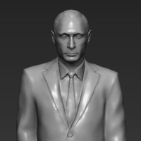 Small Vladimir Putin 3D printing ready stl obj 3D Printing 230061