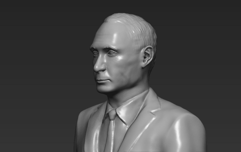 Vladimir Putin 3D printing ready stl obj 3D Print 230062