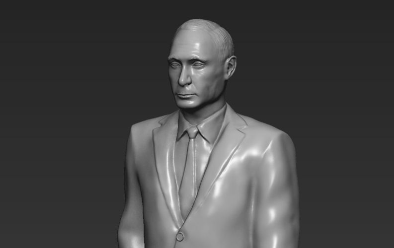 Vladimir Putin 3D printing ready stl obj 3D Print 230063